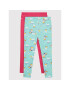 Regatta Set 2 perechi leggings Peppa RKJ128 Colorat Slim Fit - Pled.ro