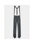 Remain Pantaloni din material W. Suspenders 500362514 Gri Straight Fit - Pled.ro