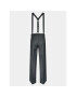 Remain Pantaloni din material W. Suspenders 500362514 Gri Straight Fit - Pled.ro