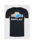 Replay Tricou M6016.000.22980P Negru Regular Fit - Pled.ro