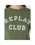 Replay Tricou W3510A.000.22662M Verde Slim Fit - Pled.ro