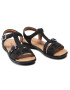 Ricosta Sandale Bella 71 7020800/091 D Negru - Pled.ro