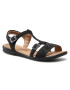 Ricosta Sandale Bella 71 7020800/091 DD Negru - Pled.ro