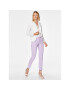 Rinascimento Pantaloni din material CFC0113050003 Violet Regular Fit - Pled.ro