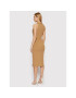 Rinascimento Rochie cocktail CFC0018388002 Maro Regular Fit - Pled.ro