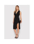 Rinascimento Rochie cocktail CFC0018388002 Negru Slim Fit - Pled.ro