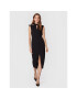 Rinascimento Rochie cocktail CFC0018686002 Negru Regular Fit - Pled.ro