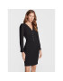 Rinascimento Rochie cocktail CFC0018796002 Negru Regular Fit - Pled.ro