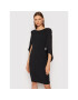 Rinascimento Rochie cocktail CFC0105059003 Negru Regular Fit - Pled.ro