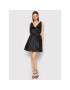 Rinascimento Rochie cocktail CFC0106717003 Negru Regular Fit - Pled.ro