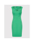 Rinascimento Rochie cocktail CFC0109266003 Verde Slim Fit - Pled.ro