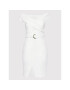 Rinascimento Rochie cocktail CFC0109436003 Alb Slim Fit - Pled.ro