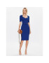 Rinascimento Rochie cocktail CFC0112555003 Bleumarin Slim Fit - Pled.ro