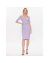 Rinascimento Rochie cocktail CFC0112555003 Violet Slim Fit - Pled.ro