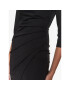 Rinascimento Rochie cocktail CFC0112565003 Negru Slim Fit - Pled.ro