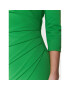 Rinascimento Rochie cocktail CFC0112565003 Verde Slim Fit - Pled.ro