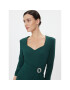 Rinascimento Rochie cocktail CFC0116131003 Verde Slim Fit - Pled.ro