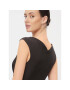 Rinascimento Rochie cocktail CFC0116143003 Negru Regular Fit - Pled.ro