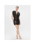 Rinascimento Rochie cocktail CFC0116365003 Negru Regular Fit - Pled.ro