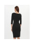 Rinascimento Rochie de zi CFC0114859003 Negru Regular Fit - Pled.ro