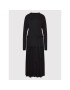 Rinascimento Rochie tricotată CFM0010543003 Negru Relaxed Fit - Pled.ro