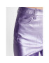 ROTATE Pantaloni din imitație de piele Embossed 1000902225 Violet Relaxed Fit - Pled.ro