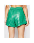 ROTATE Pantaloni scurți din piele Belina Shorts RT1080 Verde Regular Fit - Pled.ro