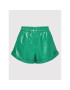 ROTATE Pantaloni scurți din piele Belina Shorts RT1080 Verde Regular Fit - Pled.ro