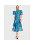 ROTATE Rochie cocktail Noon RT1620 Albastru Regular Fit - Pled.ro