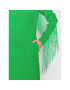 ROTATE Rochie de zi Reba Fringe RT872 Verde Loose Fit - Pled.ro