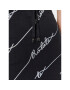 ROTATE Rochie tricotată Sequin Logo 110112100 Negru Slim Fit - Pled.ro