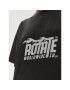 ROTATE Tricou 112083100 Negru Oversize - Pled.ro