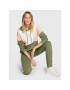 Roxy Bluză Lets Get Going ERJFT04591 Verde Relaxed Fit - Pled.ro