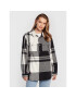 Roxy Cămașă Let It Go Flannel ARJWT03296 Gri Boyfriend Fit - Pled.ro