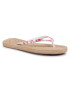 Roxy Flip flop ARJL100685 Alb - Pled.ro