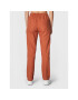 Roxy Pantaloni din material Canvas ERJNP03467 Portocaliu Relaxed Fit - Pled.ro