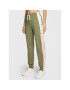 Roxy Pantaloni trening Lets Get Going ERJFB03336 Verde Relaxed Fit - Pled.ro