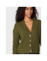 s.Oliver Cardigan 2120594 Verde Regular Fit - Pled.ro