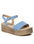 s.Oliver Espadrile 5-28216-20 Albastru - Pled.ro