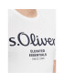 s.Oliver Tricou 2139909 Alb Regular Fit - Pled.ro