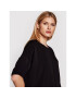 Samsøe Samsøe Bluză Mains F00012102 Negru Oversize - Pled.ro