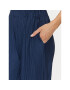 Samsøe Samsøe Pantaloni din material Uma F21200187 Bleumarin Wide Leg - Pled.ro