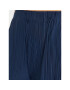 Samsøe Samsøe Pantaloni din material Uma F21200187 Bleumarin Wide Leg - Pled.ro