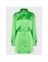 Samsøe Samsøe Rochie tip cămașă Liza F22300193 Verde Regular Fit - Pled.ro