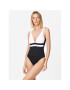 Seafolly Costum de baie Spliced Deep 11067-990 Negru - Pled.ro