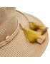 Seafolly Pălărie Shady Lady Collapsible Fedora 71299-HT Bej - Pled.ro