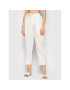 Seafolly Pantaloni din material Beachedit 54587-PA Alb Relaxed Fit - Pled.ro