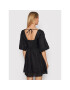 Seafolly Rochie de vară Shoreline Cover Up 54736-CU Negru Relaxed Fit - Pled.ro