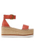 See By Chloé Espadrile SB32201A Coral - Pled.ro