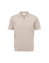 Selected Homme Tricou polo 16088636 Bej Regular Fit - Pled.ro